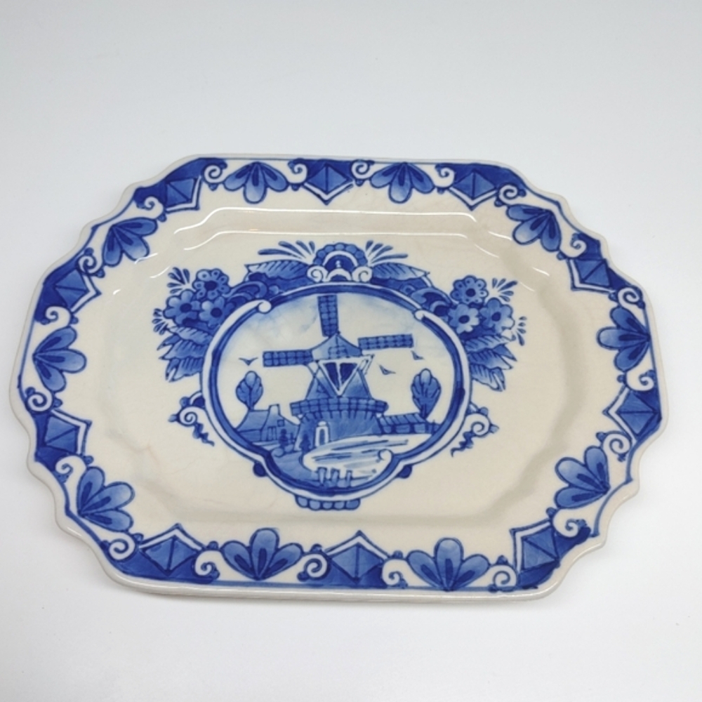Holland Delft Plate Hand Painted